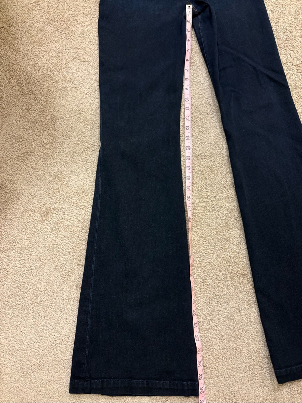 ⁠J Brand Maria Flare Dark Wash Maria High Rise Bell Bottom Jeans Size 29⁠ - Picture 10 of 11